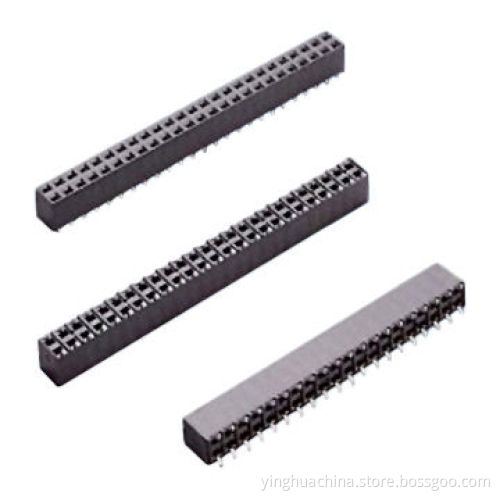 Female Header, 2.54mm Pitch SMT, Dual-row, 6.4mm Height 2827